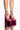 Front View Azalea Wang Eyes On Me Chunky Sandal In Pink