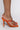 Side View Azalea Wang Feels Like Bliss Stiletto Sandal In Orange