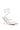 Back View Azalea Wang Fibi Embellished Coil Stiletto Sandal In White