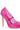 Full View Azalea Wang Find Me On The Dancefloor Rhinestone Pvc Pump In Fuchsia