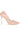 Side View Azalea Wang Find Me On The Dancefloor Rhinestone Pvc Pump In Nude