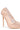 Full View Azalea Wang Find Me On The Dancefloor Rhinestone Pvc Pump In Nude