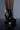 Front View Azalea Wang Finer Things In Life Chunky Bootie In Black