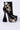 Back View Azalea Wang Finer Things In Life Chunky Bootie In Black