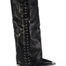 Side View Azalea Wang Fleurette Boot 