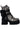 Side View Azalea Wang Follow Chunky Combat Bootie In Zebra