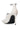 Detail View Azalea Wang Fossa Embellished Strap Pump In White