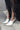 Extra View Azalea Wang Fossa Embellished Strap Pump In White