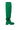 Back View Azalea Wang Frappe Over The Knee Chunky Boot In Green