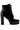 Side View Azalea Wang Freddie Chunky Lace Up Bootie In Black