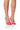 Side View Azalea Wang Fremont Pvc Sandal In Pink