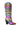 Side View Azalea Wang Freya Star Studded Iridescent Western Boot In Purple