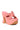 Back View Azalea Wang Gail Platform Chunky Sandal In Pink