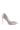 Back View Azalea Wang Garnet Silver Pump