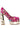 Side View Azalea Wang Gemma Satin Embellished Pump In Pink