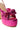 Full View Azalea Wang Generous Chunky Strap Sandal In Pink