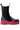 Side View Azalea Wang Ghosted Flatform Chelsea Boot In Fuchsia