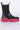 Back View Azalea Wang Ghosted Flatform Chelsea Boot In Fuchsia