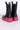 Full View Azalea Wang Ghosted Flatform Chelsea Boot In Fuchsia