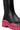 Full View Azalea Wang Ghosted Flatform Chelsea Boot In Fuchsia