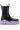 Side View Azalea Wang Ghosted Flatform Chelsea Boot In Purple