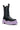 Back View Azalea Wang Ghosted Flatform Chelsea Boot In Purple