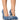 Front View Azalea Wang Giada Pump In Denim