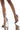 Front View Azalea Wang Gimme The Green Light Stiletto Heeled Sandal