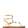 Side View Azalea Wang Gingko Nude Gladiator Sandal