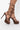 Side View Azalea Wang Girls Night Stiletto Sandal In Brown