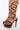 Full View Azalea Wang Girls Night Stiletto Sandal In Brown