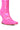 Full View Azalea Wang Giulette Fuchsia Novelty Heel Bootie