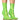 Front View Azalea Wang Giulette Lime Novelty Heel Bootie