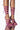 Front View Azalea Wang Give It All Away Stiletto Sandal In Purple