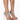 Front View Azalea Wang Give It All Up Stiletto Sandal In Nude