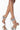 Side View Azalea Wang Give It All Up Stiletto Sandal In Nude