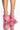 Front View Azalea Wang Give You Everything Chunky Sandal In Pink