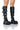 Front View Azalea Wang Glad Black Industiral Chunky Boot