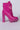 Back View Azalea Wang Go For It Chunky Heel Bootie In Fuchsia