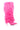 Side View Azalea Wang Go Girl Knee High Pink Feather Boot