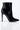 Back View Azalea Wang Gotta Have It Classic Heel Bootie in Black Patent