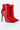 Detail View Azalea Wang Gotta Have It Classic Heel Bootie in Red Patent