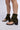 Front View Azalea Wang Grayson Chunky Heel Thong Sandal In Camo