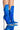 Back View Azalea Wang Halo Sexy Stiletto Bootie In Blue