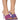 Front View Azalea Wang Happy Hour Embellished Stiletto Sandal In Purple