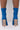 Detail View Azalea Wang Happy Hour Wedge Bootie In Blue