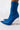 Full View Azalea Wang Happy Hour Wedge Bootie In Blue