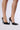 Front View Azalea Wang Harmonie Black Asymmetrical Pump