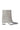 Side View Azalea Wang Havannah Chain Covered Bootie In Silver