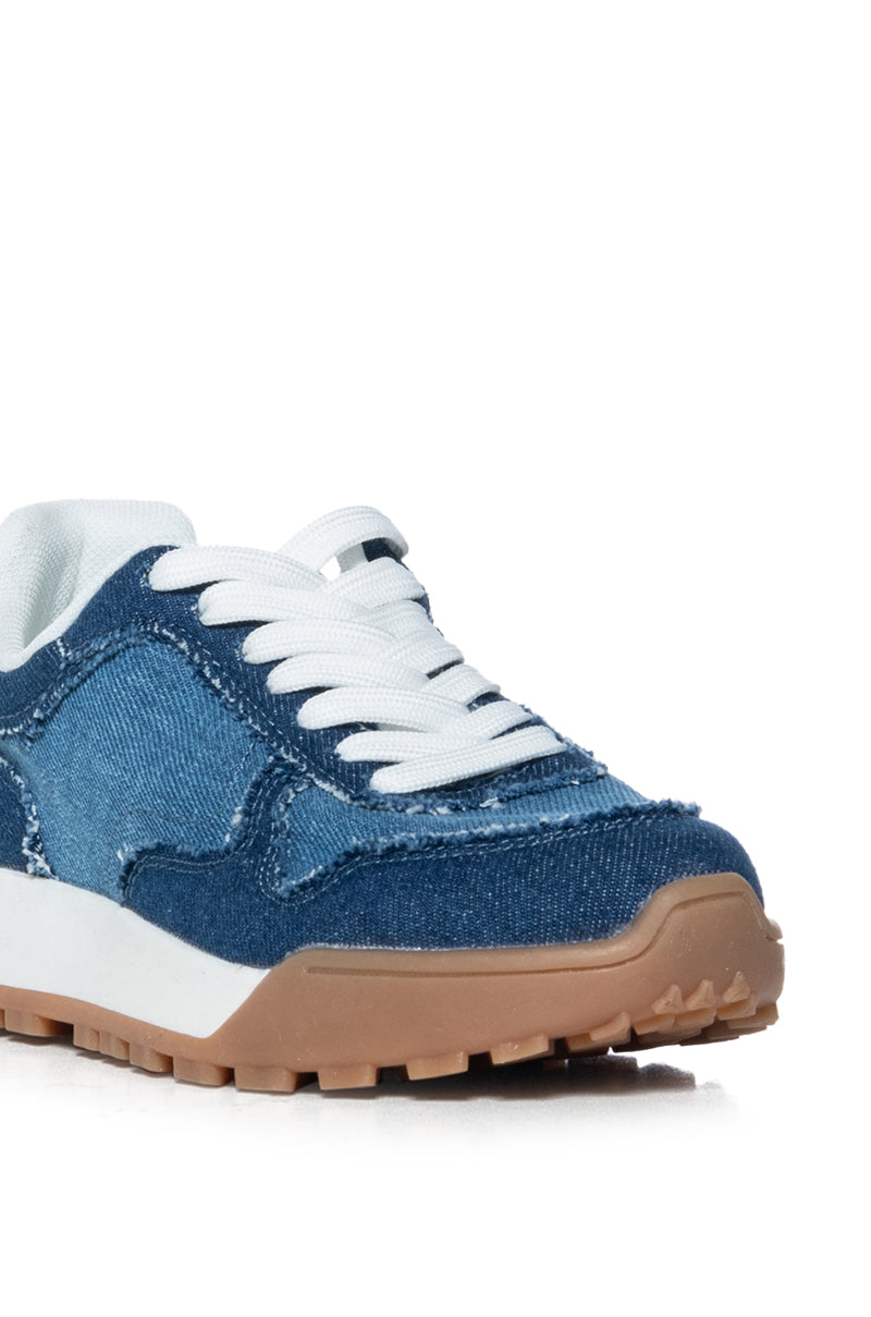 Full View Azalea Wang Haynes Denim Sneaker